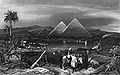 Giza, the Nile and the Pyramids