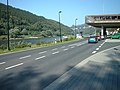 Elbe at the German-Czech border crossing