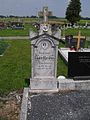 Grave of Karolina Gidér (born in Vanča vas) in the Tišina cemetery