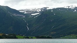 Grovabreen di atas Jølstravatnet, 2008 08.JPG