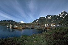 Whaling station Grytviken in 1989.