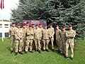 Coldstream Guard members of the Guards Parachute Platoon