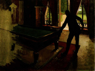 Le Billard (1875), collection privée.