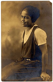 Gwendolyn Bennett'in 1920'lerde fotoğrafı