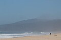 Half Moon Bay Beach Fisherman