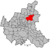 Lage des Wahlkreises Bramfeld-Farmsen-Berne