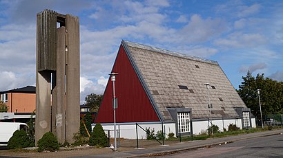 Vägbeskrivningar till Hammarkullens kyrka med kollektivtrafik