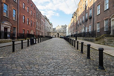 Henrietta Street, developed in the 1720s, is the earliest Georgian street in Dublin.
