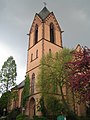 Deutsch: Herz-Jesu-Kirche in Oberrad English: Church in southeastern Oberrad