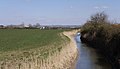 2014-01-07 A stream by the railway in Hewish.