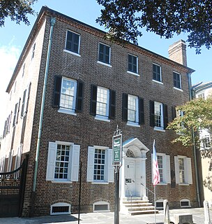 Heyward-Washington House Historic house in South Carolina, United States