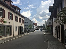 Hindenburgstraße in Riedlingen