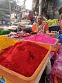 File:Holi market at Jadubabu Market Bhawanipore 2024 03.jpg