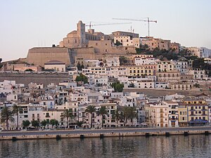 Stadt Ibiza: Name, Geografie, Geschichte