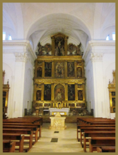 Retablo Mayor de la iglesia