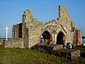 Image 10Church of Ikšķile, the first stone building in Latvia built by Saint Meinhard in 1185 (from History of Latvia)