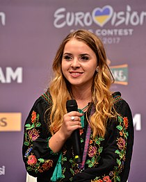 Ilinca Băcilă beim Eurovision Song Contest 2017