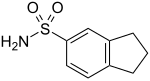 Indane-5-sulfonamid.svg