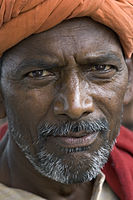 Portrait of a man Delhi India