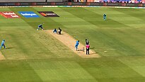 The 2023 Cricket World Cup match between India and Pakistan. India vs pakistan 2023 CWC.jpg