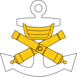 Insignia of the Coastal Brigade of Finland.svg