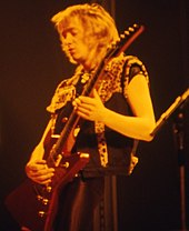 Seventh Son of a Seventh Son marked the end of guitarist Adrian Smith's first stint in the band. Iron Maiden 05(2).jpg