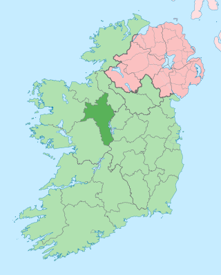 Island of Ireland location map Roscommon.svg