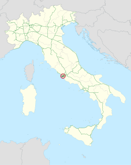 Italia - mappa autostrada A91.svg