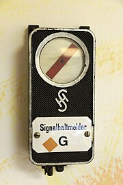 Signalhaltmelder, S&H (sächsische Bauart mit Hilfsbetätigung)