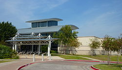 Main entrance Jack E. Singley Academy 01.jpg