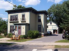 View of the Coffee House and Java Barn, shortly before they closed Java-barn&house.jpg