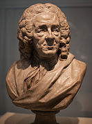 Бернар де Фонтенель. 1749. Терракота. Художественный музей Карнеги, Питтсбург, Пенсильвания. США