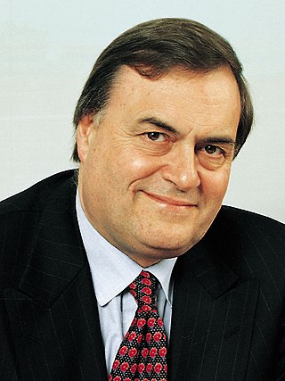 <span class="mw-page-title-main">John Prescott</span> Deputy Prime Minister of the United Kingdom from 1997 to 2007