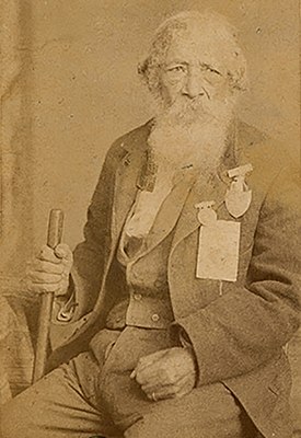 Jordan B. Noble in the 1880's, shorthly before his death