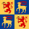 Flag of Kalmar, Sweden