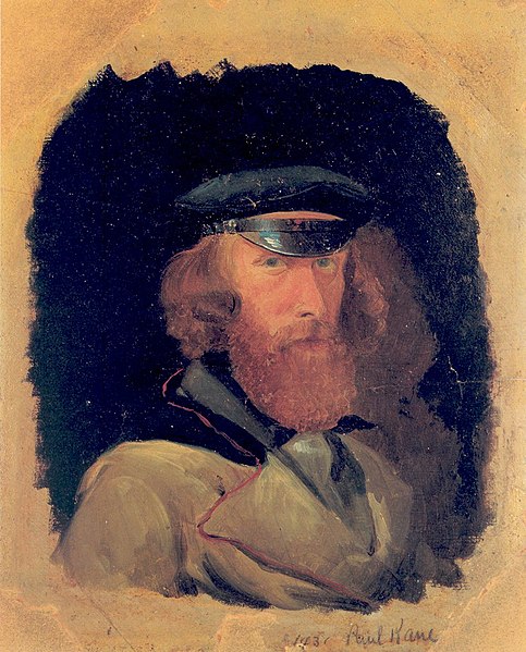 Self-portrait, circa 1845