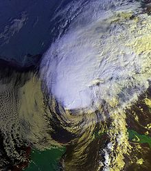 Tropical Storm Keith near landfall in Florida Keith 22 nov 1988 1359Z.jpg