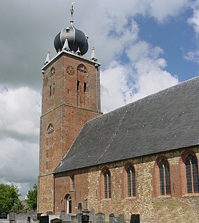 Protestant church of Deinum Church