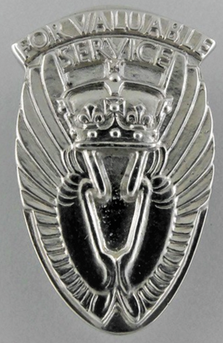 <span class="mw-page-title-main">Queen's Commendation for Valuable Service in the Air</span> Award
