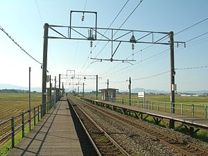 Kita Amarume-station-Platform.jpg