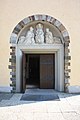 Portal der Kirche des Klosters Rulle