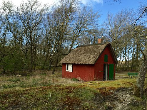 Haus des Kojenwärters an der Vogelkoje Meeram