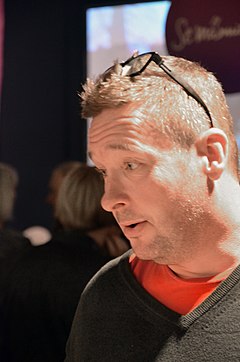 Kristian Lundberg på Bogmessen 2013.