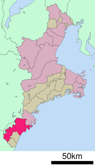 熊野市位置図