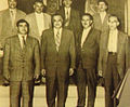 Mustafa Bərzani Misir Prezidenti Camal Əbdül Nasir ilə birlikdə.