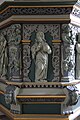 English: Pulpit in Kvislemark church, Næstved, Denmark. The pulpit is from 1635