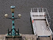 Lamp standard and ferry, Exeter Quay - geograph.org