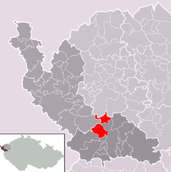 Lázně Kynžvart – Mappa