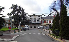 O hôtel de ville.