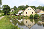 Čeština: Rybník na návsi v Najdku, části Lodhéřova English: Common pond in Najdek, part of Lodhéřov, Czech Republic.